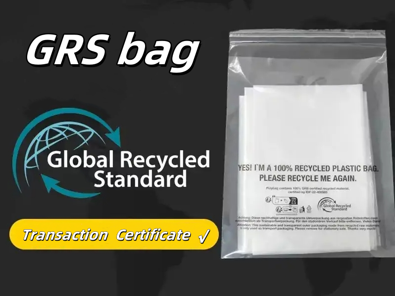 GRS (Global Recycled Standard ) films and bags